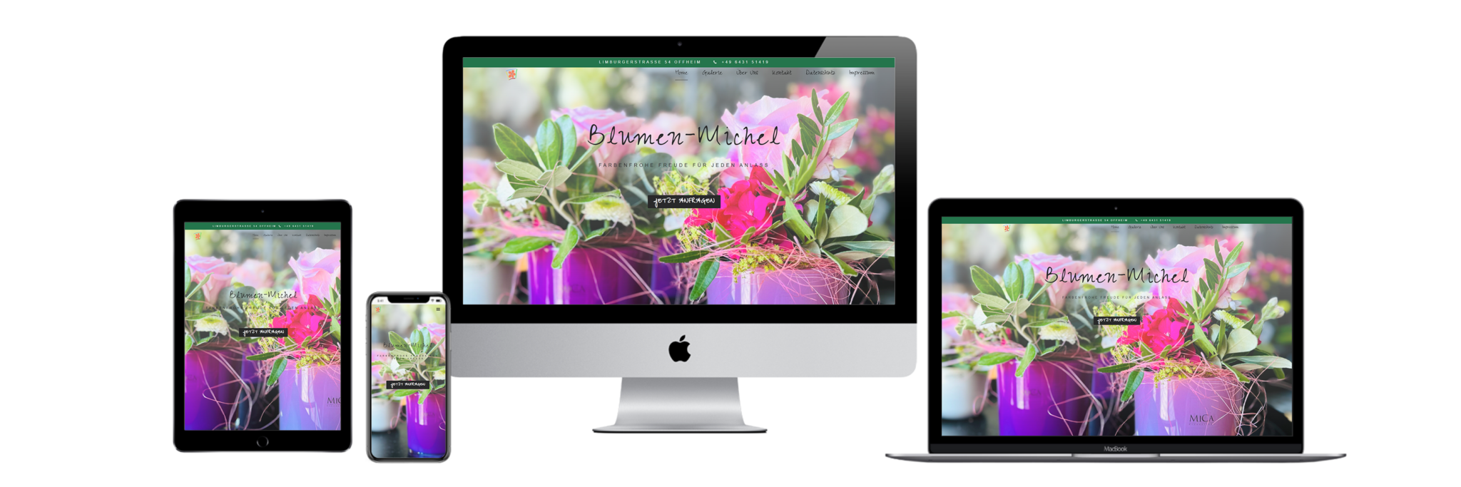 MockUp Blumen-Michel